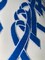 Colon & Rectal Cancer "Blue Chenille" Awareness Ribbon Patch, Iron or Sew-on, 5.5" inches